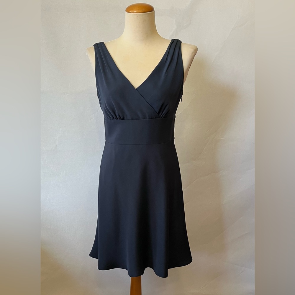 J Crew Sophia Silk Tricotine Dress